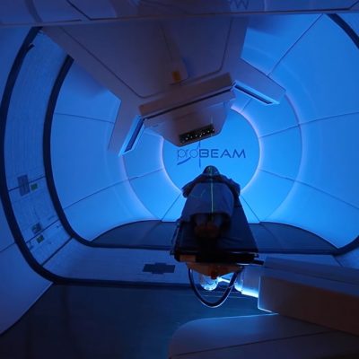 UM Photo 1 interior gantry with patient